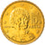 Grécia, 10 Euro Cent, 2010, Athens, MS(65-70), Latão, KM:211