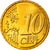 Griechenland, 10 Euro Cent, 2010, Athens, STGL, Messing, KM:211