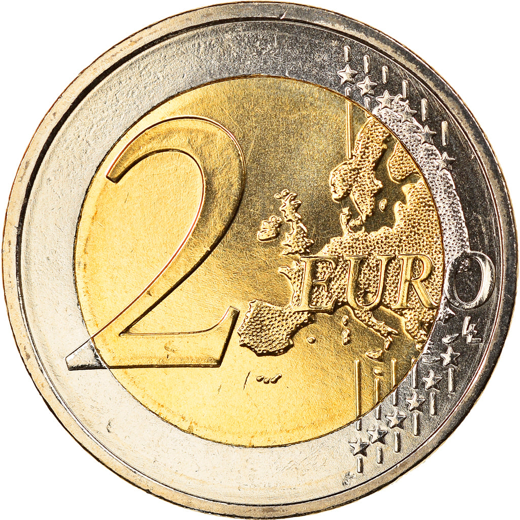 Grecia, 2 Euro, 2010, Athens, FDC, Bi-metallico, KM:215