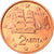 Greece, 2 Euro Cent, 2002, Athens, MS(65-70), Copper Plated Steel, KM:182