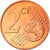 Griechenland, 2 Euro Cent, 2002, Athens, STGL, Copper Plated Steel, KM:182