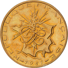 Monnaie, France, Mathieu, 10 Francs, 1981, SPL, Nickel-brass, KM:940