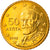 Grécia, 50 Euro Cent, 2002, Athens, MS(65-70), Latão, KM:186