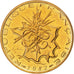 Munten, Frankrijk, Mathieu, 10 Francs, 1982, UNC-, Nickel-brass, KM:940