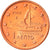 Grécia, Euro Cent, 2003, Athens, MS(65-70), Aço Cromado a Cobre, KM:181
