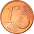 Grécia, Euro Cent, 2003, Athens, MS(65-70), Aço Cromado a Cobre, KM:181