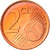 Grécia, 2 Euro Cent, 2003, Athens, MS(65-70), Aço Cromado a Cobre, KM:182