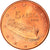Grécia, 5 Euro Cent, 2003, Athens, MS(65-70), Aço Cromado a Cobre, KM:183