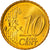 Grécia, 10 Euro Cent, 2003, Athens, MS(65-70), Latão, KM:184