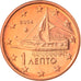 Greece, Euro Cent, 2004, Athens, MS(65-70), Copper Plated Steel, KM:181