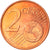 Griechenland, 2 Euro Cent, 2004, Athens, STGL, Copper Plated Steel, KM:182