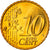 Greece, 10 Euro Cent, 2004, Athens, MS(65-70), Brass, KM:184