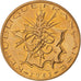Munten, Frankrijk, Mathieu, 10 Francs, 1983, UNC-, Nickel-brass, KM:940