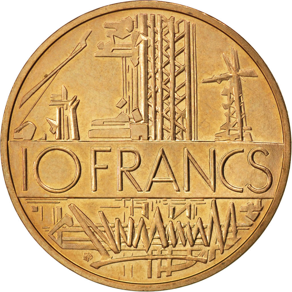 Moneta, Francia, Mathieu, 10 Francs, 1983, SPL, Nichel-ottone, KM:940