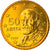 Grécia, 50 Euro Cent, 2005, Athens, MS(65-70), Latão, KM:186