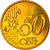 Grécia, 50 Euro Cent, 2005, Athens, MS(65-70), Latão, KM:186