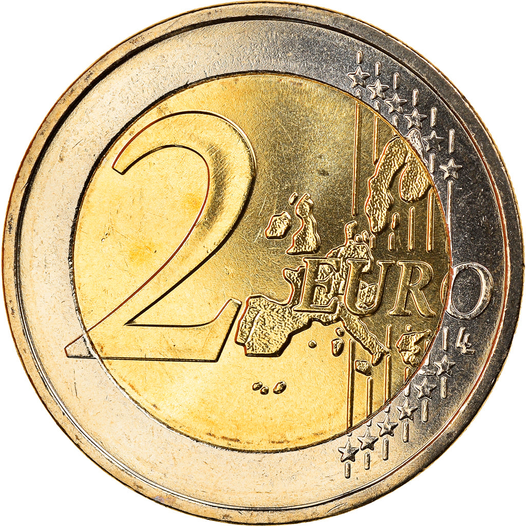 Greece, 2 Euro, 2005, Athens, MS(65-70), Bi-Metallic, KM:188