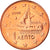 Grecja, Euro Cent, 2006, Athens, MS(65-70), Miedź platerowana stalą, KM:181