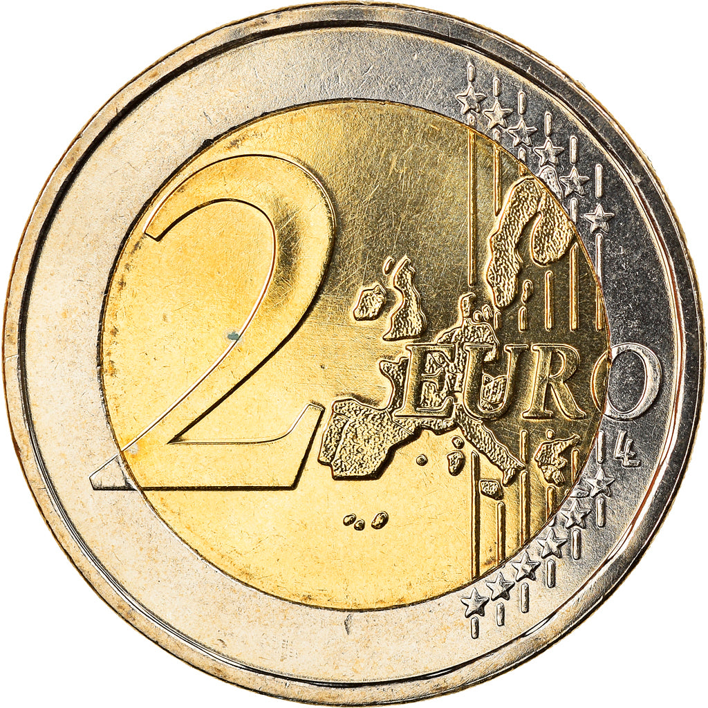 Greece, 2 Euro, 2006, Athens, MS(65-70), Bi-Metallic, KM:188
