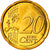 Grecja, 20 Euro Cent, 2007, MS(65-70), Mosiądz, KM:212
