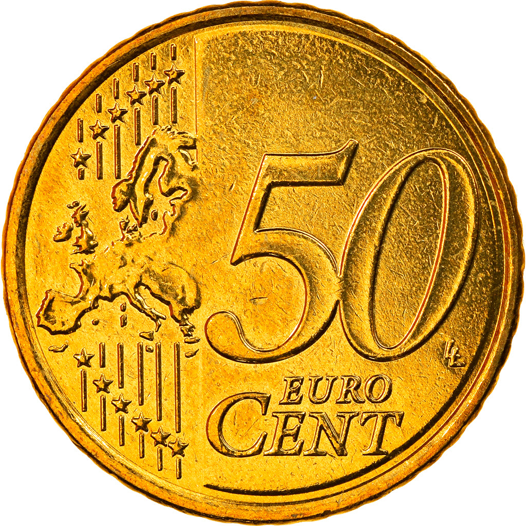 Griekenland, 50 Euro Cent, 2008, FDC, Tin, KM:213