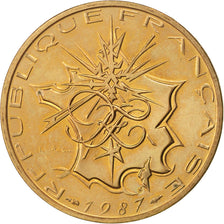 Monnaie, France, Mathieu, 10 Francs, 1987, SPL, Nickel-brass, KM:940