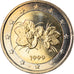 Finlandia, 2 Euro, 1999, Vantaa, MS(65-70), Bimetaliczny, KM:105