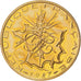 Munten, Frankrijk, Mathieu, 10 Francs, 1987, UNC-, Nickel-brass, KM:940