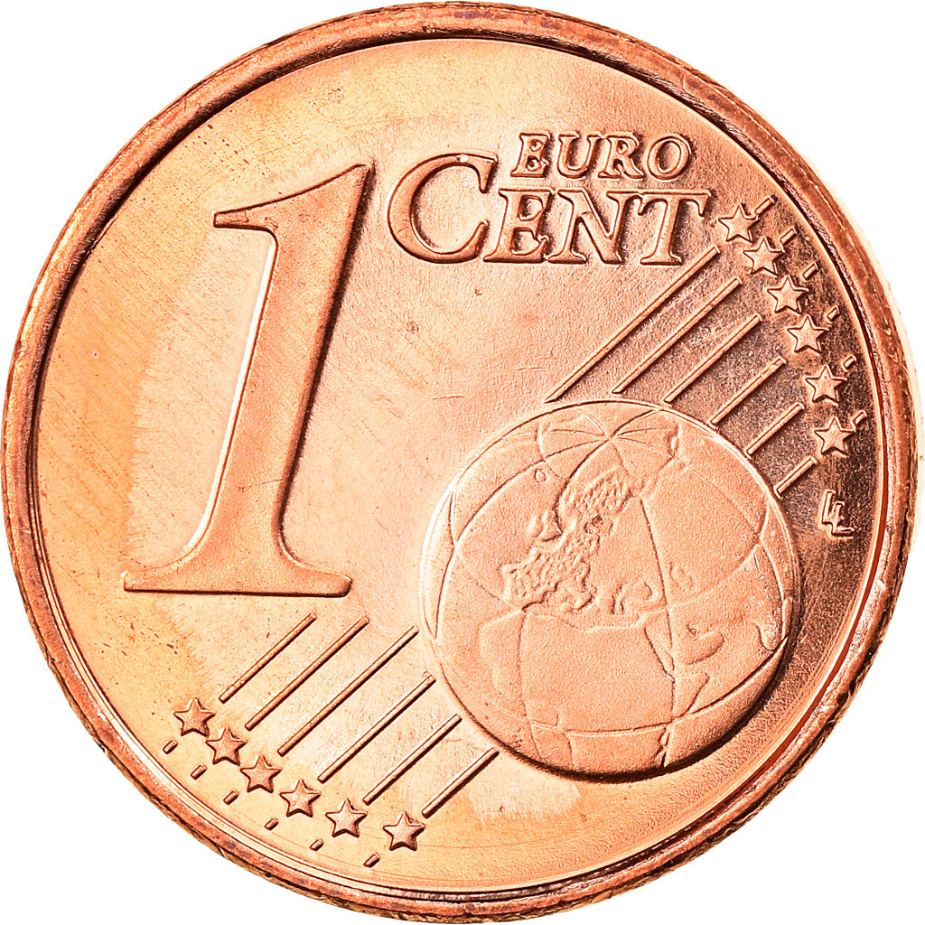 Finlandia, Euro Cent, 2001, Vantaa, FDC, Acciaio placcato rame, KM:98
