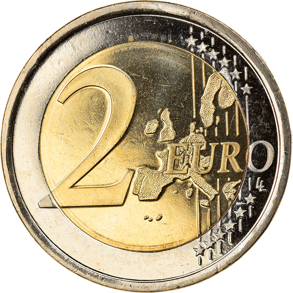 Finlandia, 2 Euro, 2001, Vantaa, FDC, Bi-metallico, KM:105