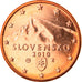 Slovakia, Euro Cent, 2010, Kremnica, MS(65-70), Copper Plated Steel, KM:95