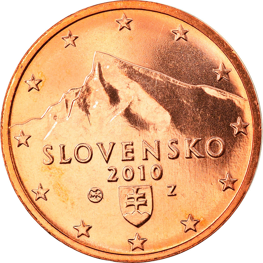 Slovakia, 2 Euro Cent, 2010, Kremnica, MS(65-70), Copper Plated Steel, KM:96
