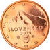 Slovakia, 2 Euro Cent, 2010, Kremnica, MS(65-70), Copper Plated Steel, KM:96