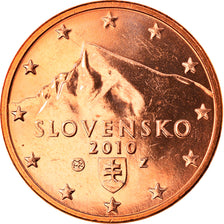 Slovaquie, 5 Euro Cent, 2010, Kremnica, FDC, Copper Plated Steel, KM:97