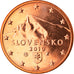 Slovaquie, 5 Euro Cent, 2010, Kremnica, FDC, Copper Plated Steel, KM:97