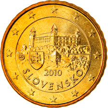 Slowakei, 10 Euro Cent, 2010, Kremnica, STGL, Messing, KM:98