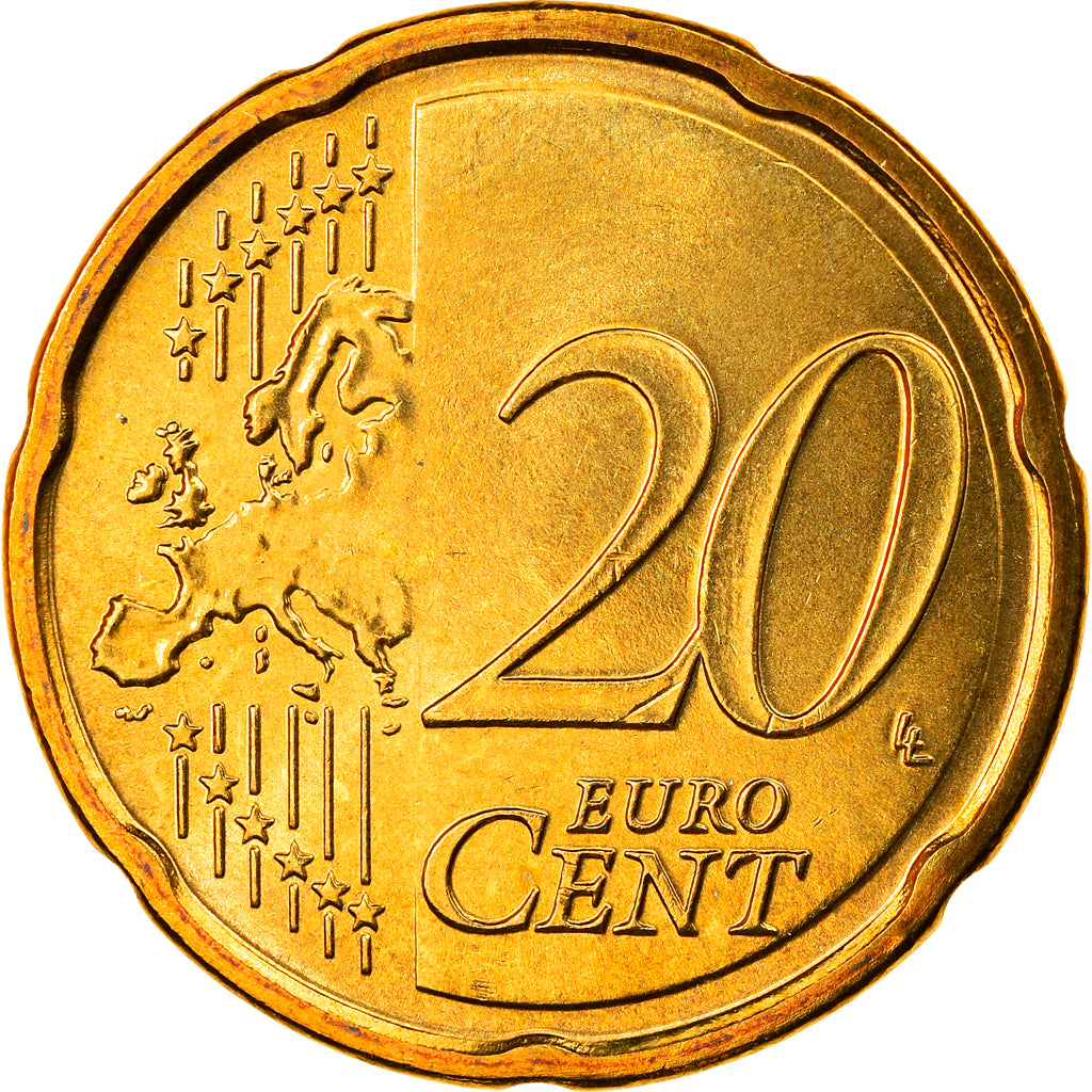 Slovaquie, 20 Euro Cent, 2010, Kremnica, FDC, Laiton, KM:99