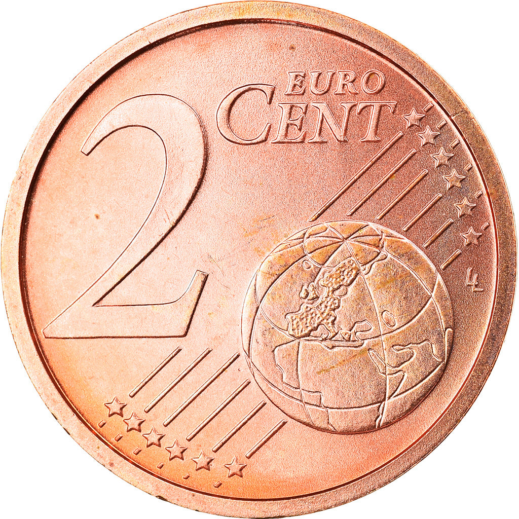 GERMANIA - REPUBBLICA FEDERALE, 2 Euro Cent, 2005, Munich, FDC, Acciaio placcato