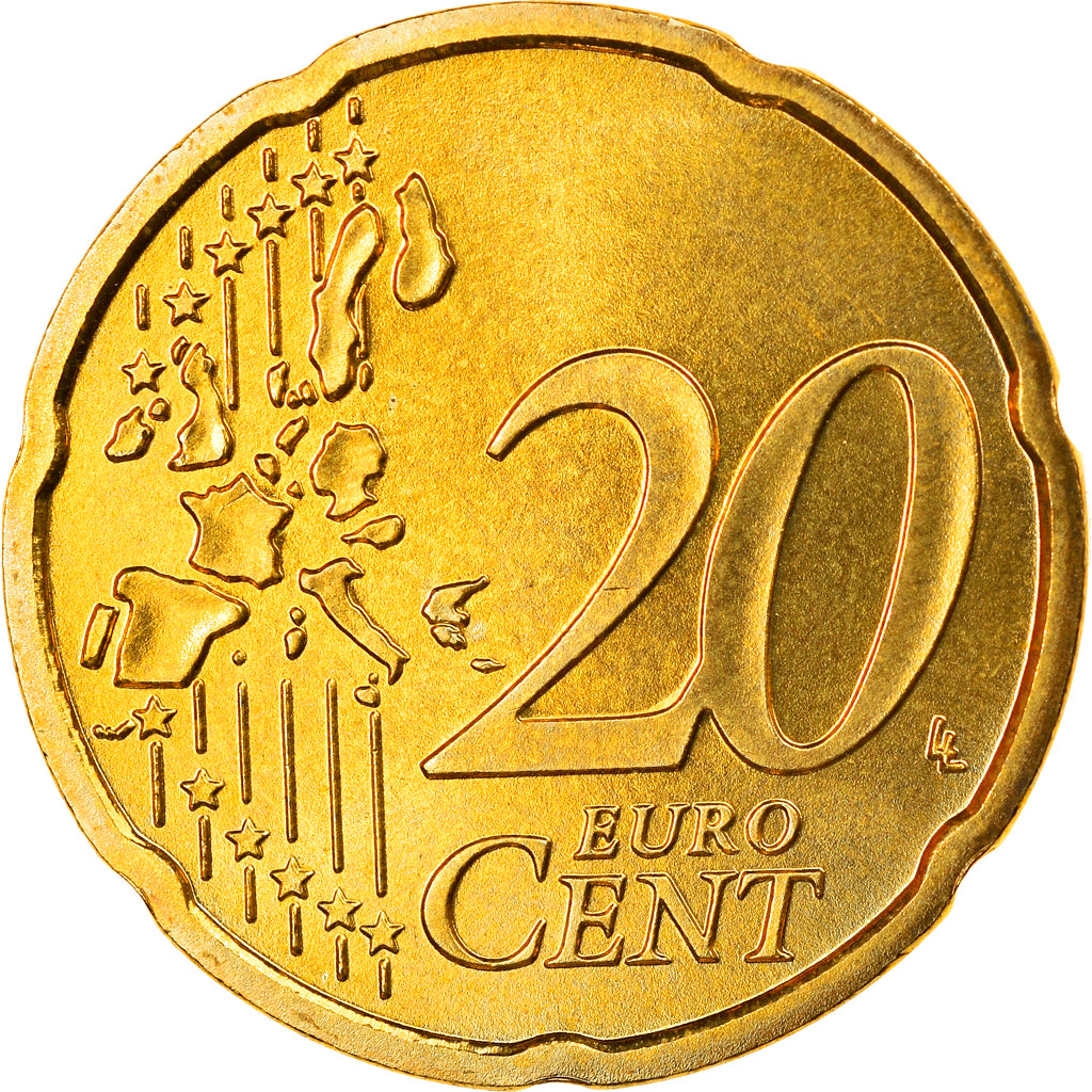 GERMANIA - REPUBBLICA FEDERALE, 20 Euro Cent, 2005, Munich, FDC, Ottone, KM:211