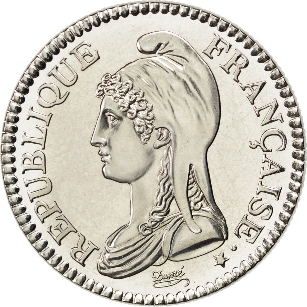 FRANCE, Marianne révolutionnaire, 5 Francs, 2000, Paris, KM #1965, MS(63), C...