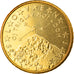 Eslovénia, 50 Euro Cent, 2007, MS(65-70), Latão, KM:73