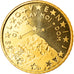 Slovenia, 50 Euro Cent, 2008, MS(65-70), Brass, KM:73