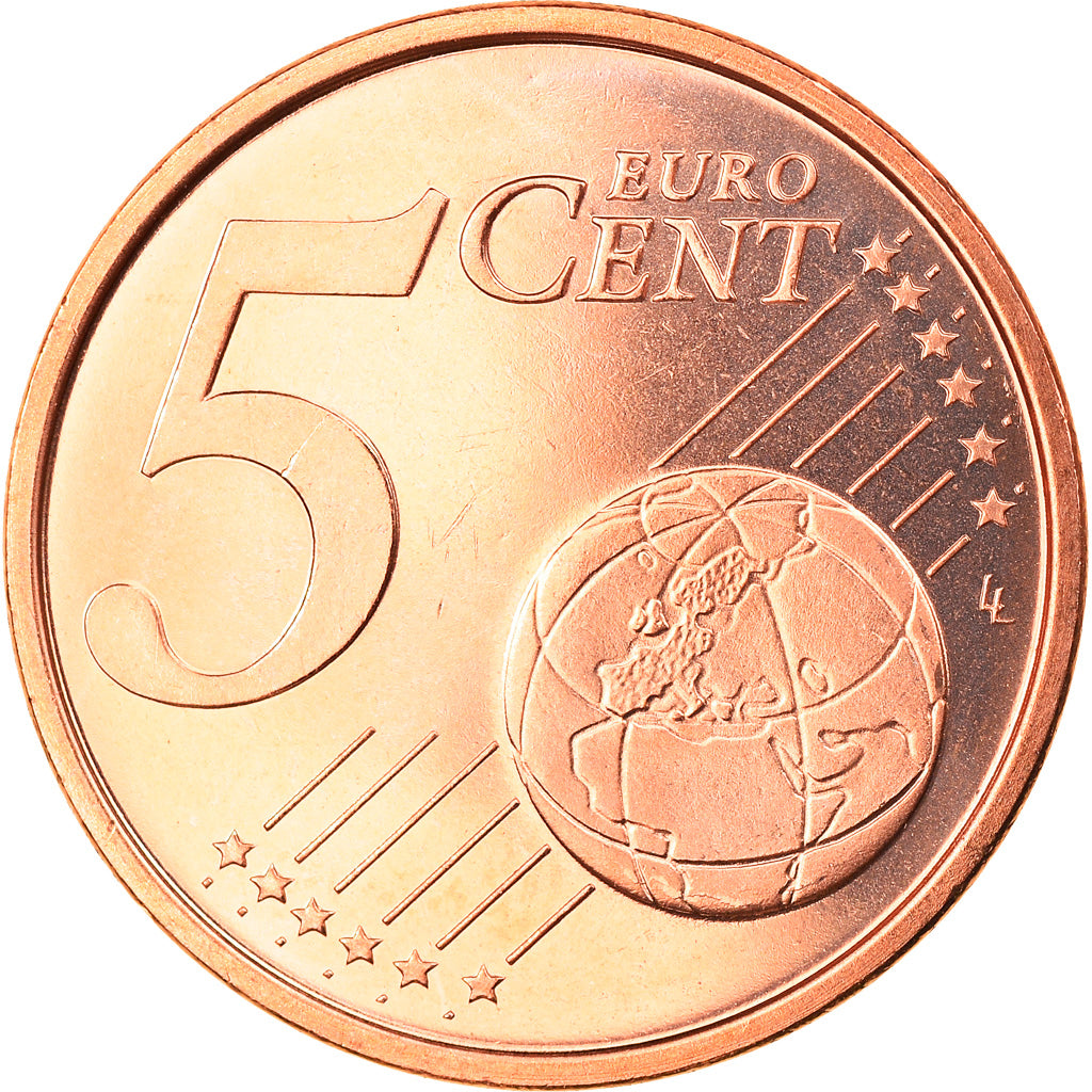 Slovenia, 5 Euro Cent, 2009, MS(65-70), Copper Plated Steel, KM:70