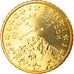 Slovenia, 50 Euro Cent, 2009, MS(65-70), Brass, KM:73