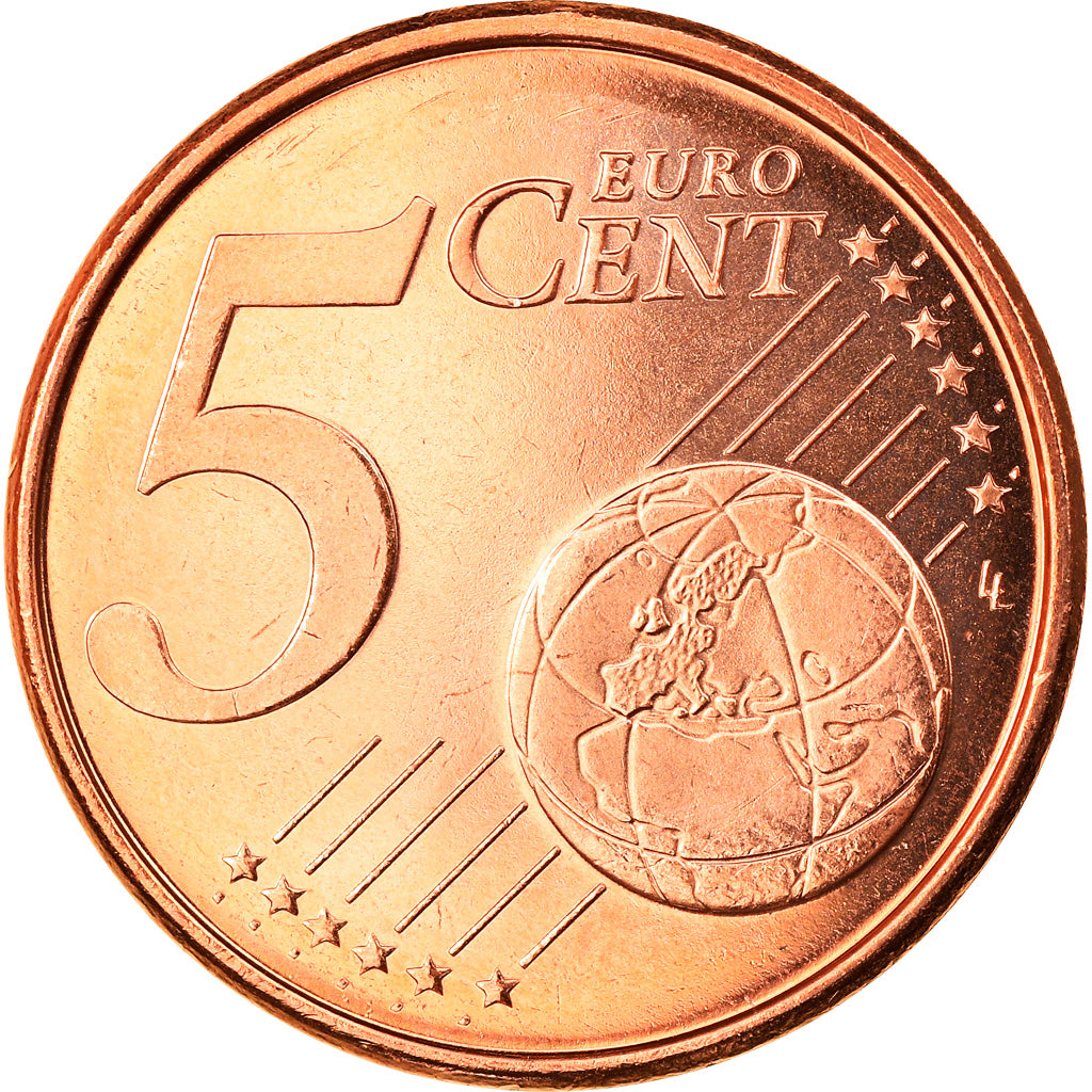 Slovenia, 5 Euro Cent, 2010, FDC, Acciaio placcato rame, KM:70