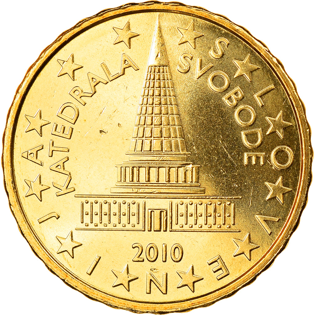 Slovenia, 10 Euro Cent, 2010, FDC, Ottone, KM:71