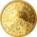 Slovenia, 50 Euro Cent, 2010, MS(65-70), Brass, KM:73