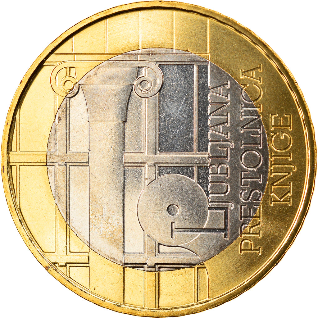 Slovenia, 3 Euro, 2010, Special Unc., MS(65-70), Bi-Metallic, KM:95