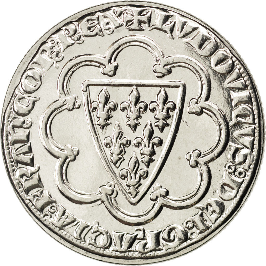 FRANCE, 5 Francs, 2000, KM #1224, MS(63), Cupro-nickel, 10.00