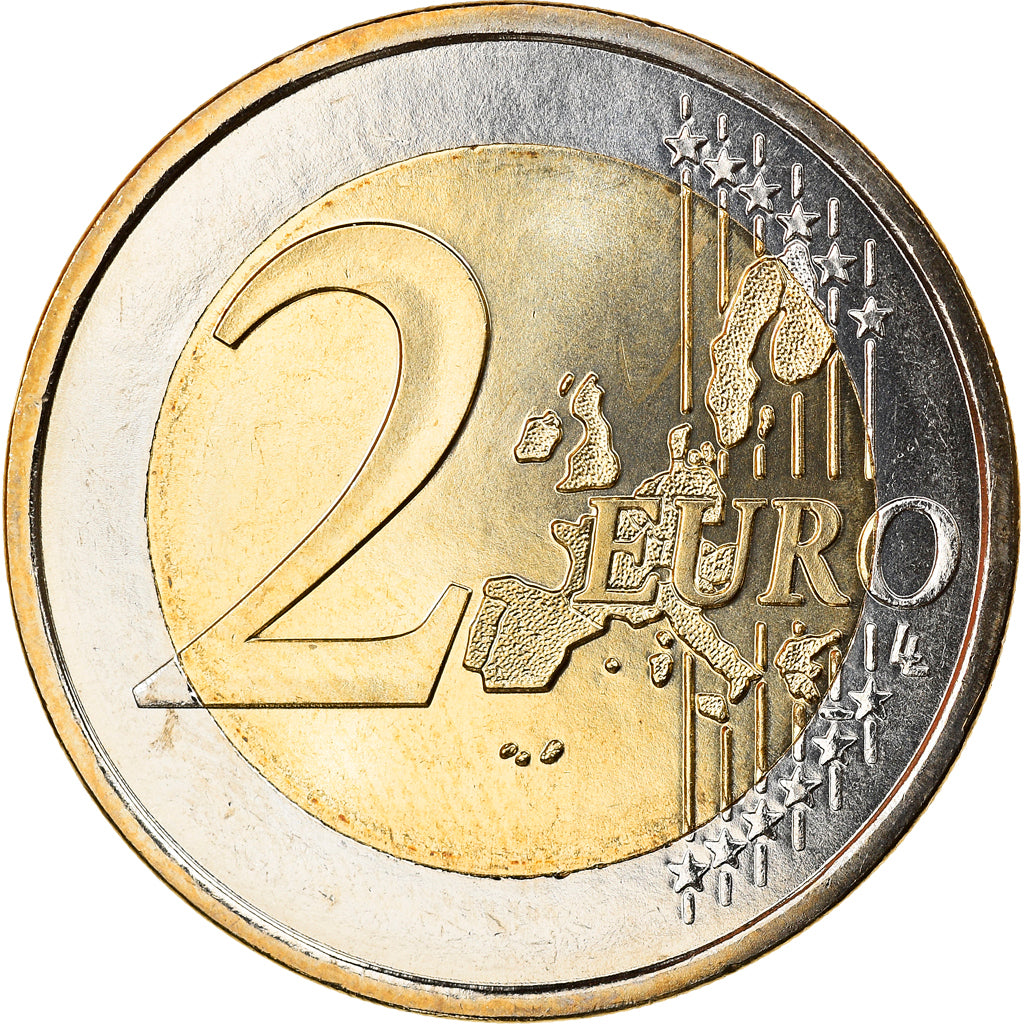 France, 2 Euro, 1999, Paris, MS(65-70), Bi-Metallic, KM:1289